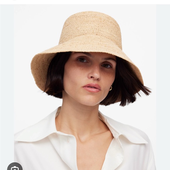 Madewell Tan Women's Straw Hat - Picture 1 of 5